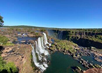 Cataratas do Iguaçu em tempos de estiagem e Covid-19