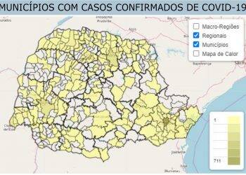 Coronavírus já alcança mais da metade das cidades do Paraná