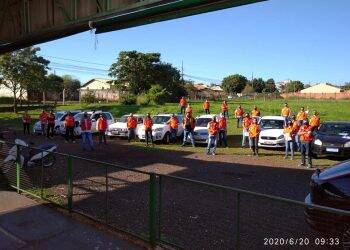 Força tarefa está nas ruas emitindo orientações sobre segurança sanitária