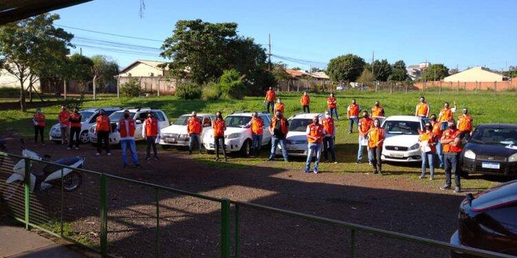 Força tarefa está nas ruas emitindo orientações sobre segurança sanitária