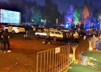 Autocine foi atração em Cidade do Leste neste final de semana