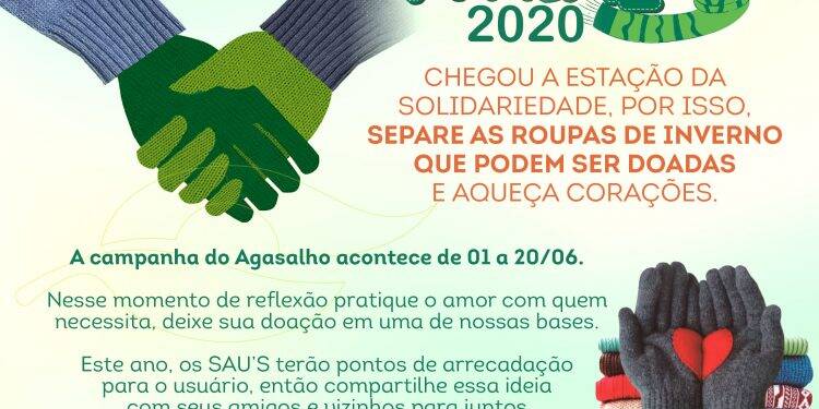 Doações para a campanha do agasalho podem ser realizadas na BR-277