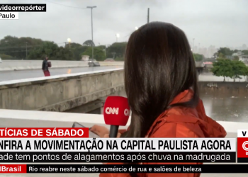 Repórter da CNN Brasil é assaltada ao vivo neste sábado; confira vídeo