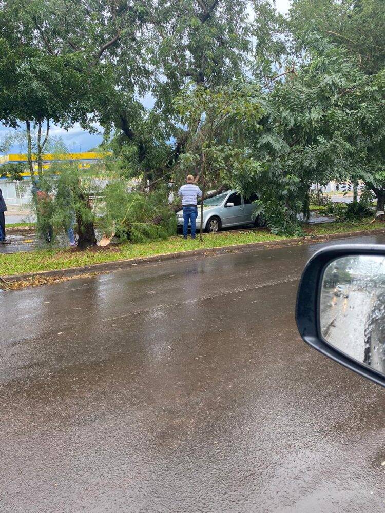 Temporal deixa 45% da cidade sem energia