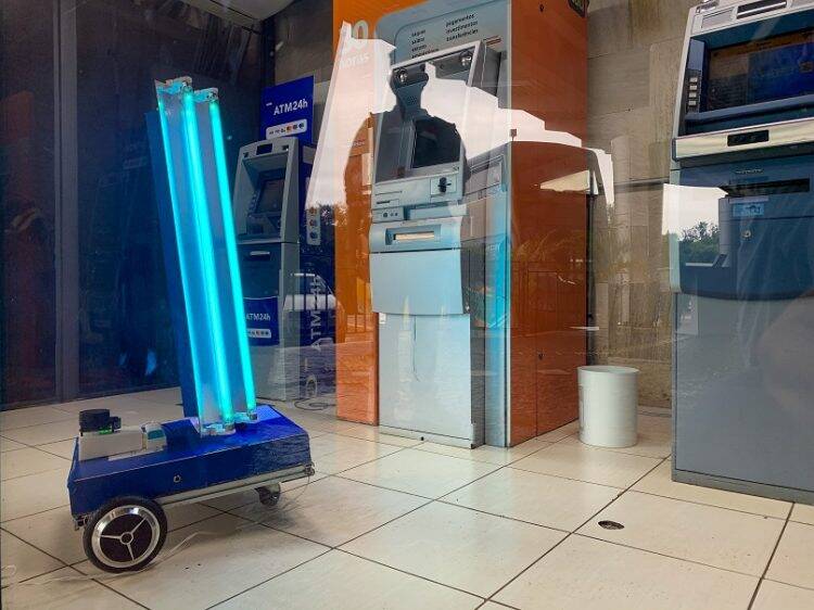 Robôs de desinfecção de ambientes vão garantir visita segura na Itaipu