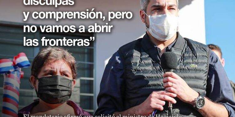 Paraguai: Benítez reconhece manifestação, mas diz que não abre as fronteiras