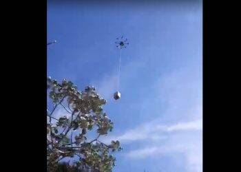 Drone é utilizado para enviar contrabando do Paraguai ao Brasil