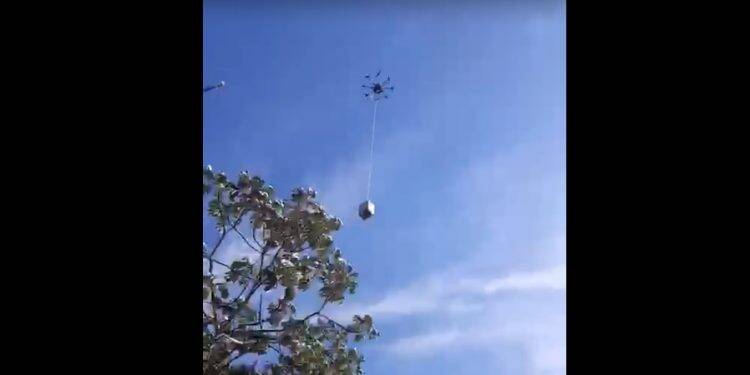 Drone é utilizado para enviar contrabando do Paraguai ao Brasil