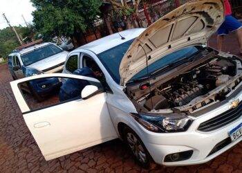 Guarda Municipal recupera veículo furtado durante a madrugada