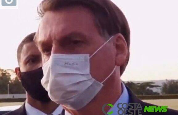 Mulher de Santa Helena diz à Bolsonaro que tem a cura para o Coronavirus