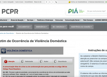 Polícia Civil oferece registro de BO de violência doméstica pela internet