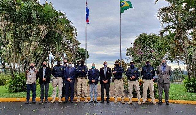 Silva e Luna recebe diretor-geral  da Polícia Rodoviária Federal