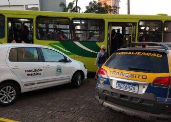 Fiscalização constata descumprimento de medidas sanitárias no transporte coletivo