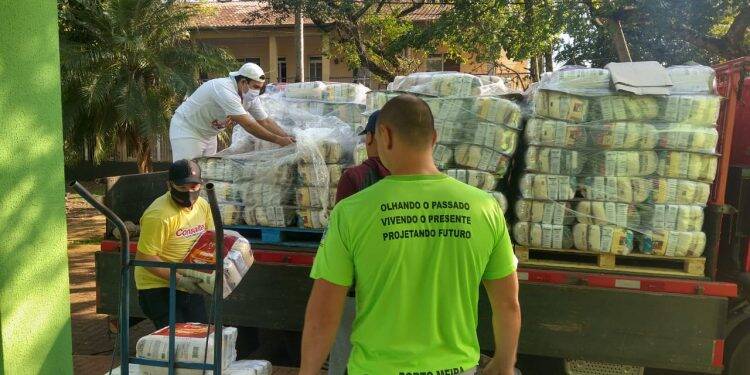 Auxílio eventual de Itaipu beneficia 415 famílias atendidas por projeto social