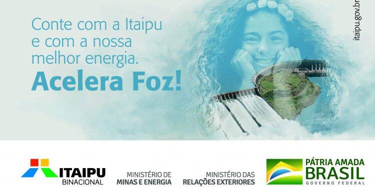 Transformação e legado: Itaipu apresenta em painéis de estrada iniciativas e obras no Oeste do PR