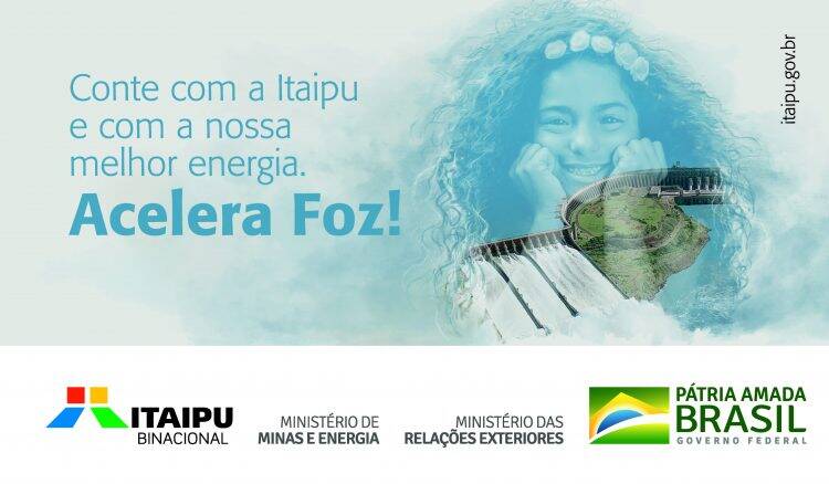 Transformação e legado: Itaipu apresenta em painéis de estrada iniciativas e obras no Oeste do PR