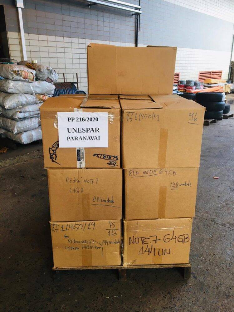 Receita Federal destina 1.200 smartphones à Universidade Estadual do Paraná