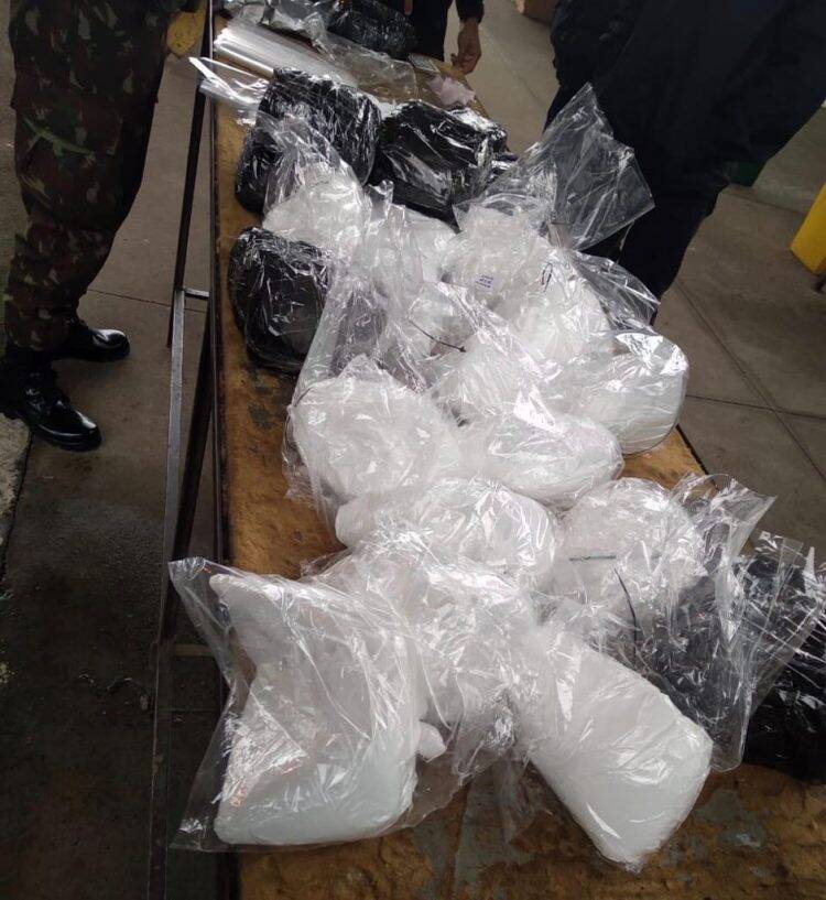 65 quilos de cocaína são apreendidos na Ponte Internacional da Amizade