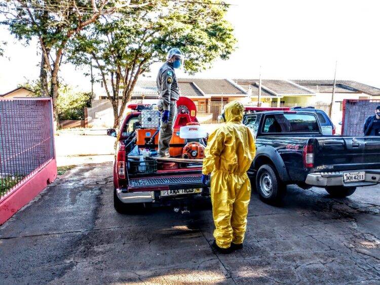 Prefeitura realiza sanitização do Bairro Morumbi