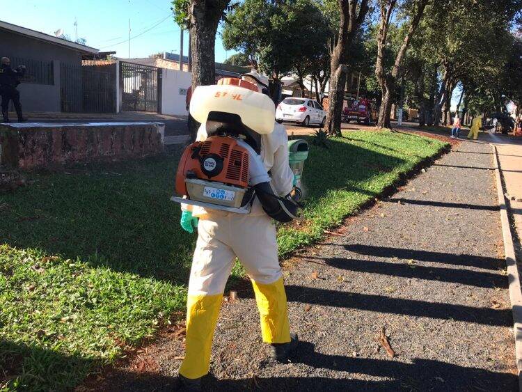 Prefeitura realiza sanitização do Bairro Morumbi