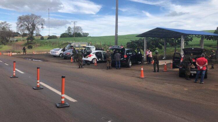 Exército: Operação Ágata/Fronteira Sul realiza apreensões na BR-277 e Rio Paraná