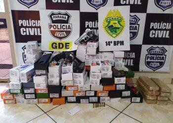 Após roubarem 200 mil reais em celulares, homens são presos em Foz