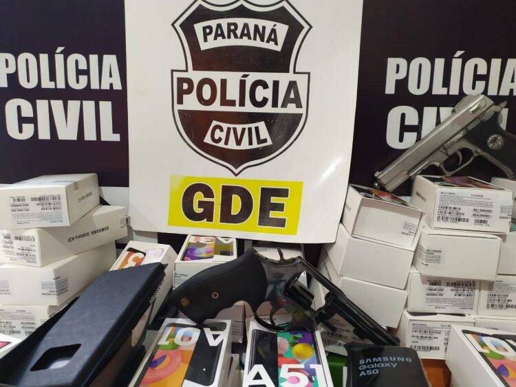 Após roubarem 200 mil reais em celulares, homens são presos em Foz