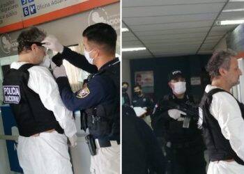 Sob forte escolta Assad Barakat retornou ao Paraguai