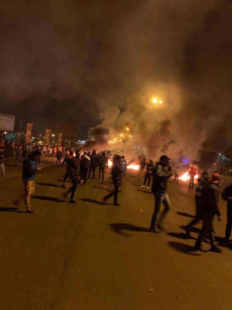 56 pessoas são presas depois do protestos em Cidade do Leste