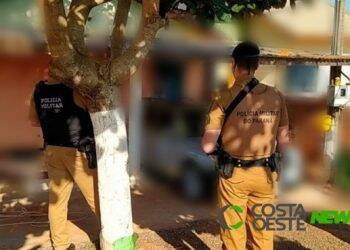 Em Missal, paciente com Covid-19 descumpre isolamento e PM registra B.O