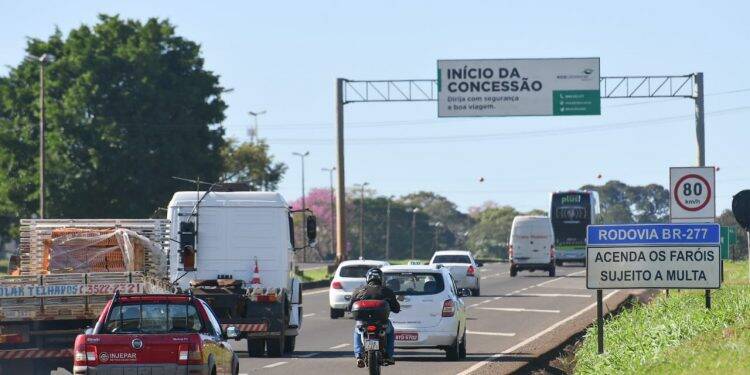 Itaipu vai revitalizar a iluminação de trechos urbanos da rodovia BR-277