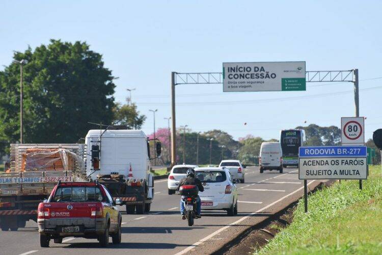 Itaipu vai revitalizar a iluminação de trechos urbanos da rodovia BR-277