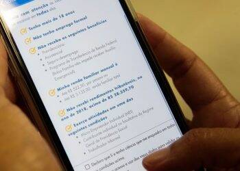 Hoje é o último dia para pedir o auxílio emergencial