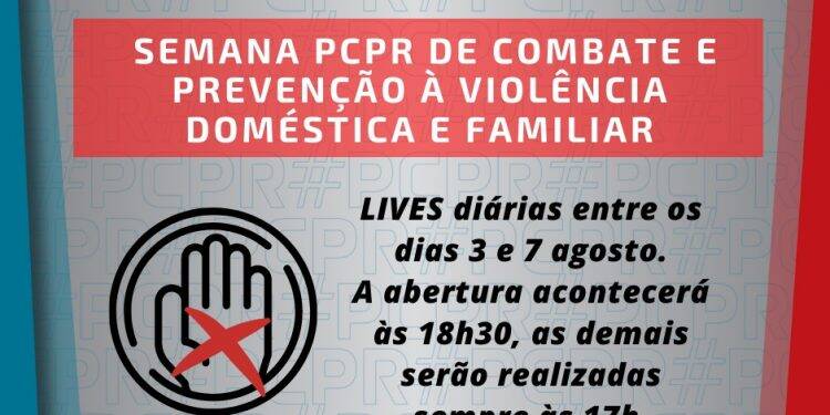 Polícia Civil do Paraná fará semana de lives contra violência doméstica e familiar