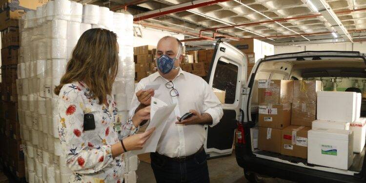 Ação articulada do Estado garante medicamentos para pacientes da Covid