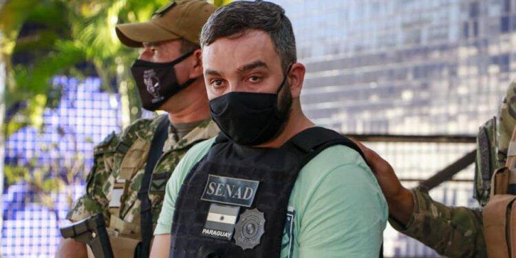 Veja o momento da prisão do traficante gaúcho em Hernandárias (PY)