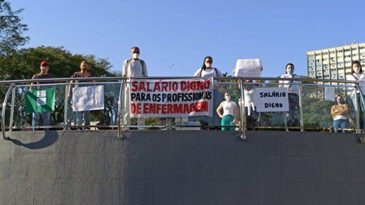 Por melhores condições de trabalho, enfermagem realiza novo protesto nesta sexta, 21