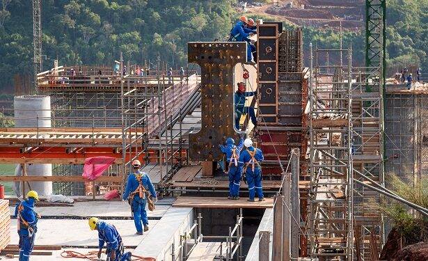 Em apenas um ano, 30% das obras da Ponte da Integração estão concluídos