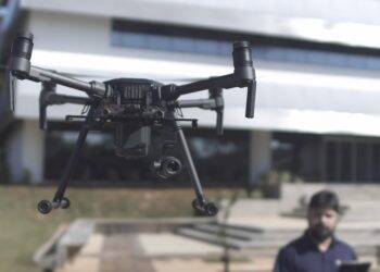 PTI leva experiência com drones para acompanhamento de obras a evento nacional