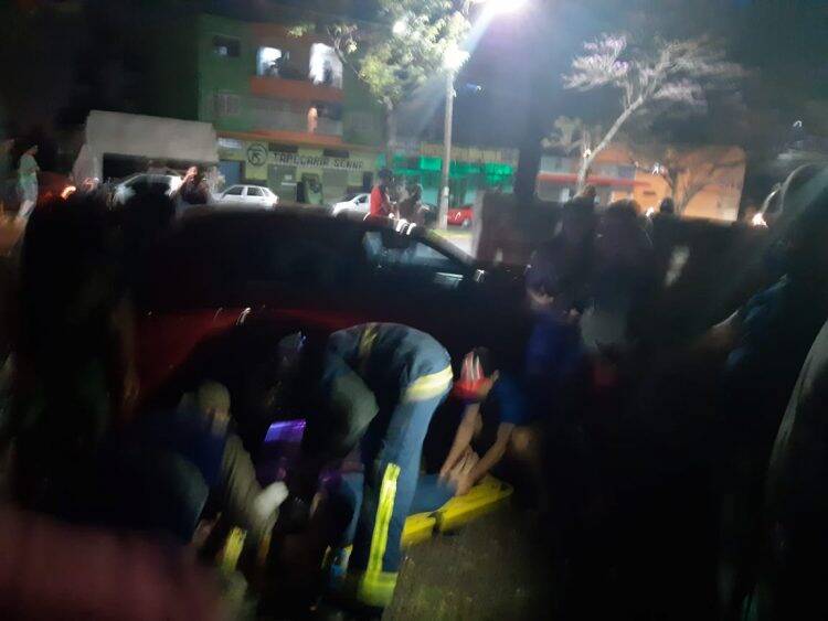 Acidente no Morumbi II deixa veículos destruídos