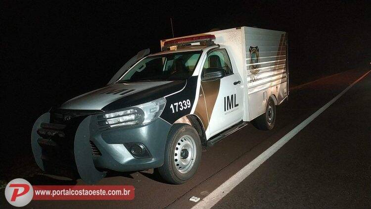 Motociclista morre em grave acidente na BR 277 em São Miguel do Iguaçu