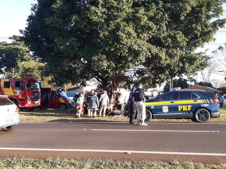 Rapaz de 25 anos morre em grave acidente na BR-277 em Foz