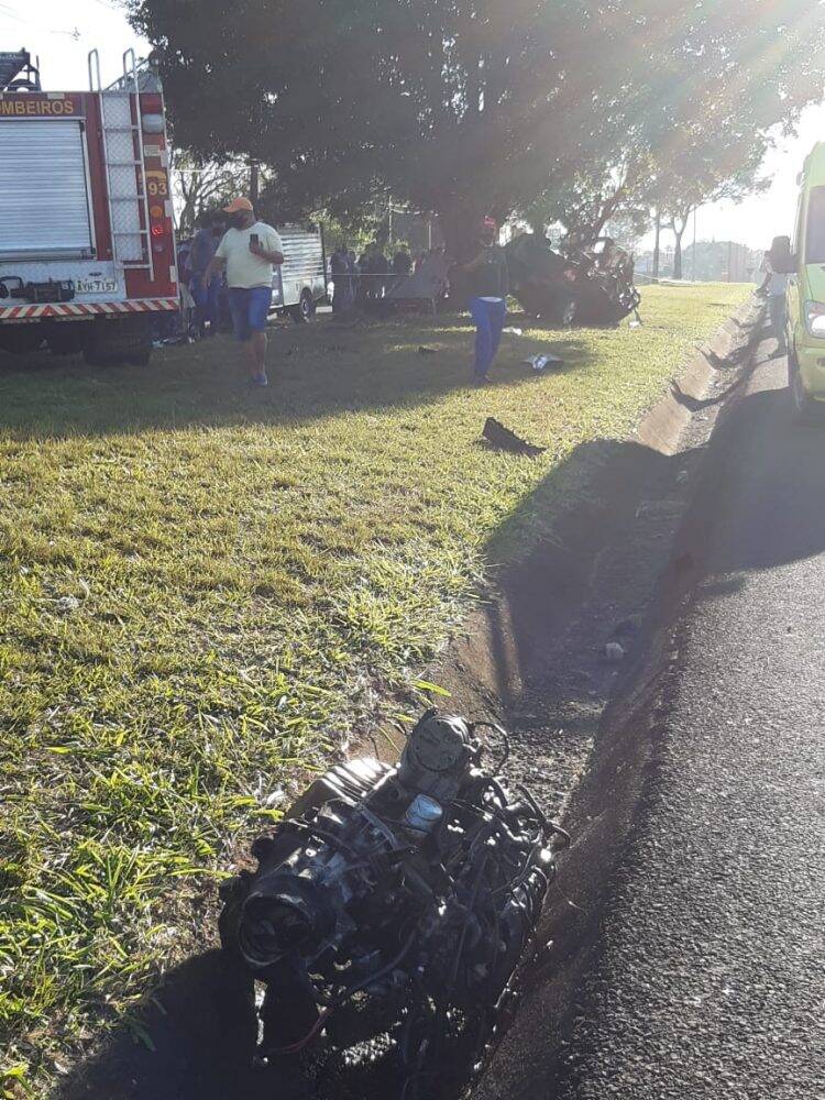 Rapaz de 25 anos morre em grave acidente na BR-277 em Foz