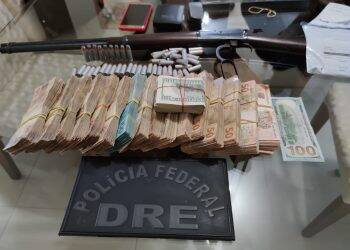 Tráfico Internacional de Drogas: PF apreende mais de R$ 100 mil em casa da Vila A