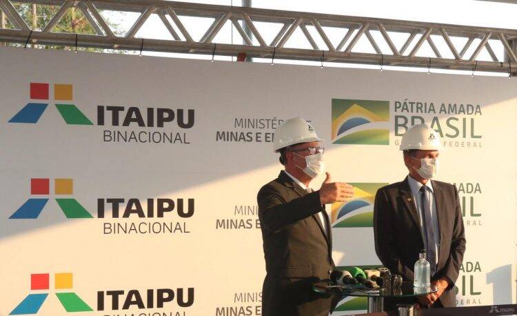 Itaipu terá papel fundamental na retomada da economia, diz Ministro de Minas e Energia