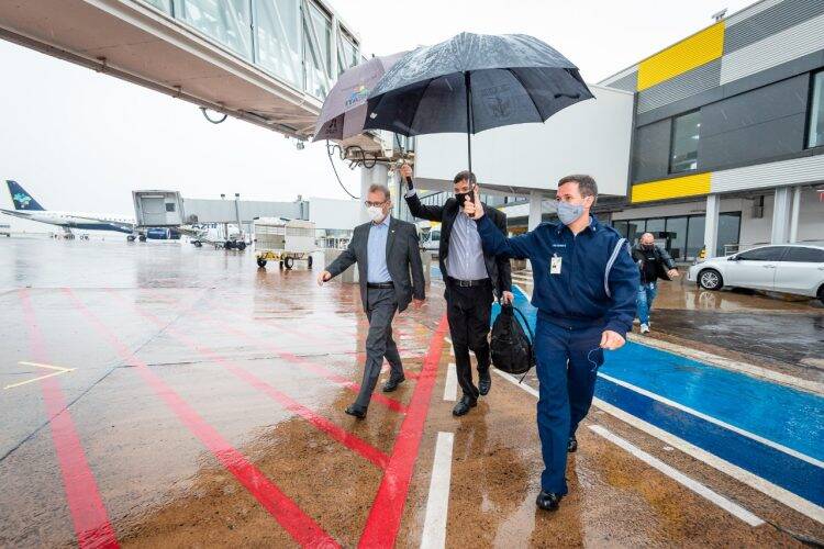 Primeira parte das obras do aeroporto de Foz deve ser entregue em setembro