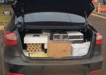 PRF em Foz apreende descaminho vinhos da argentina vindos do sudoeste do Paraná