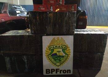 BPFRON apreende 300 pacotes de essência de narguiles contrabandeados em Foz