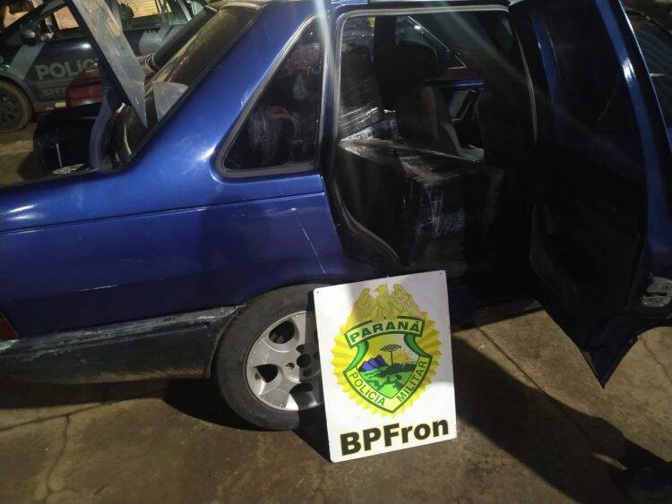 BPFRON apreende 300 pacotes de essência de narguiles contrabandeados em Foz