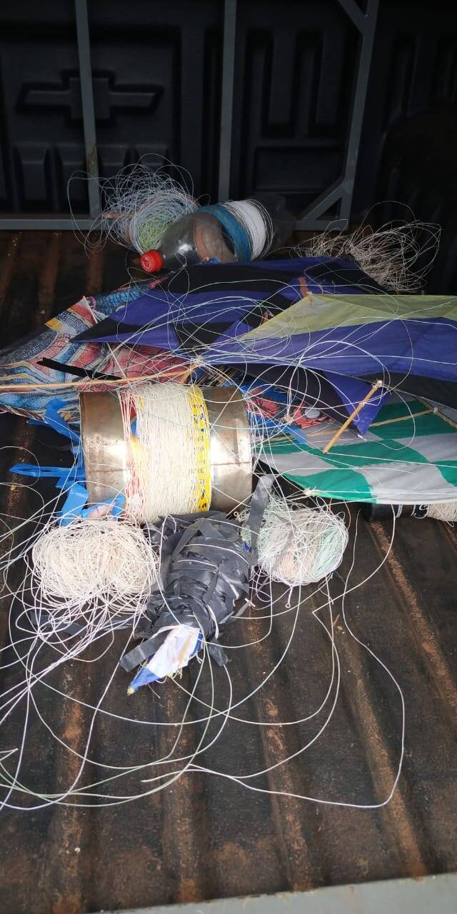 Operação apreende grande quantidade de linhas de cerol em Foz